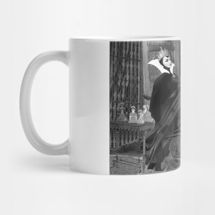 The Lazy Magic Mirror (Black & White Edition) Mug